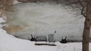 Ice still flat - taken two days before.